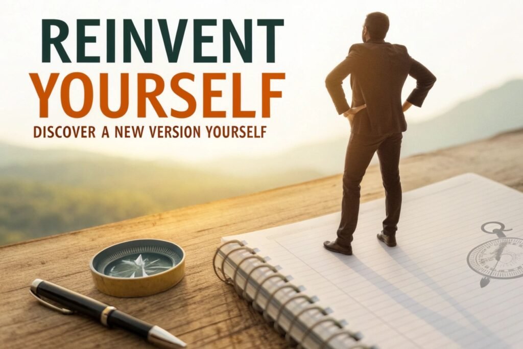 Pasos para reinventarte y descubrir una nueva versión de ti mismo